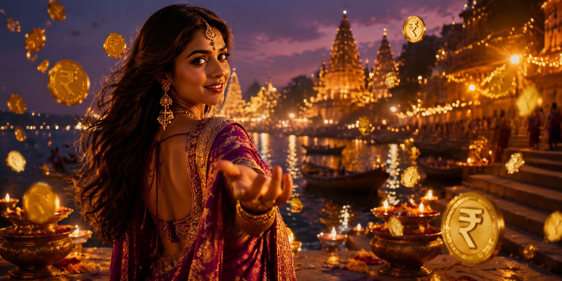 Varanasi ghats with serene river view depicting secure and trusted betting environment